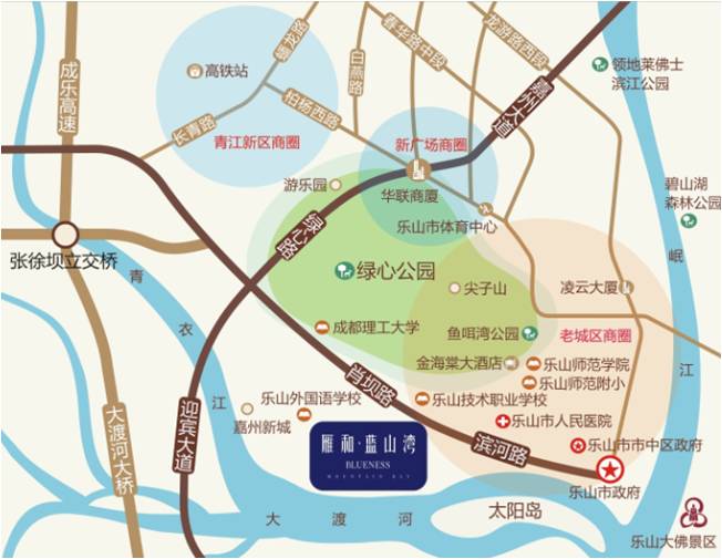 雁和藍(lán)山灣位置圖 雁和藍(lán)山灣位置圖